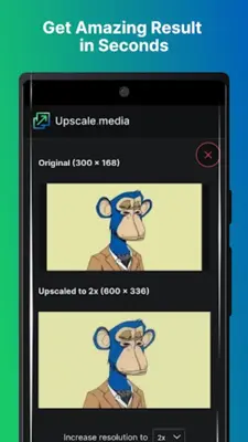 Upscale.media android App screenshot 6